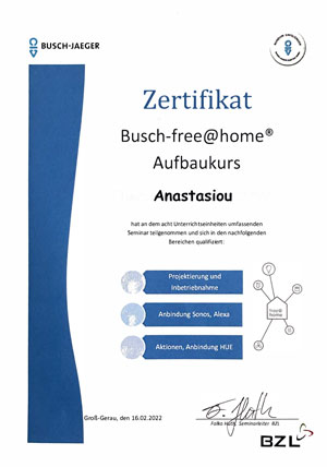 certificate-smart-home